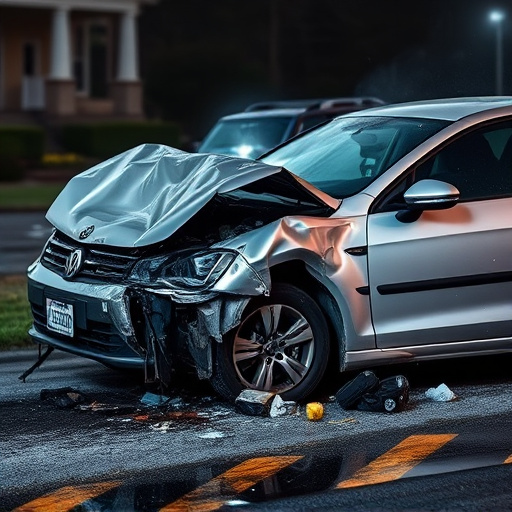 car crash damage