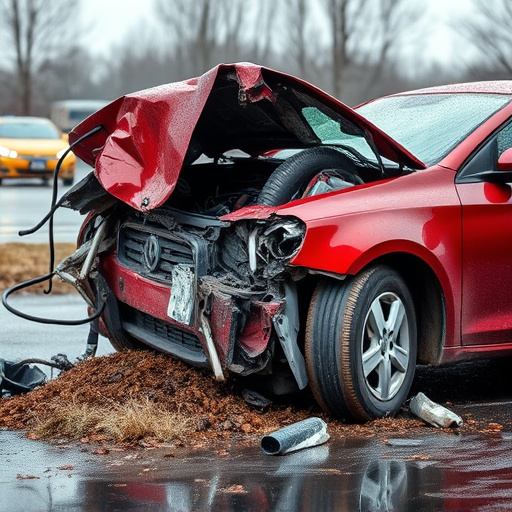 car crash damage