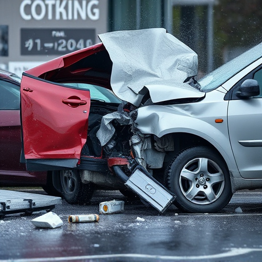car crash damage