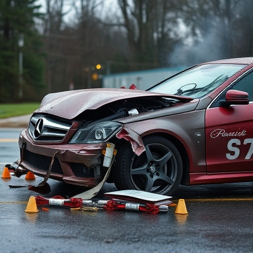 car crash damage