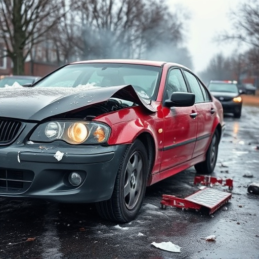 car crash damage