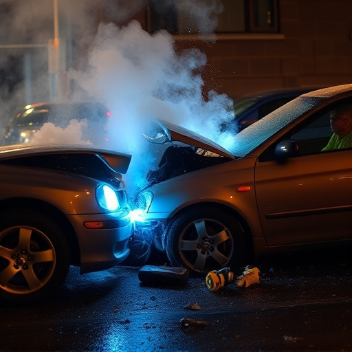 car crash damage
