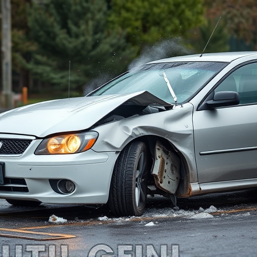 car crash damage