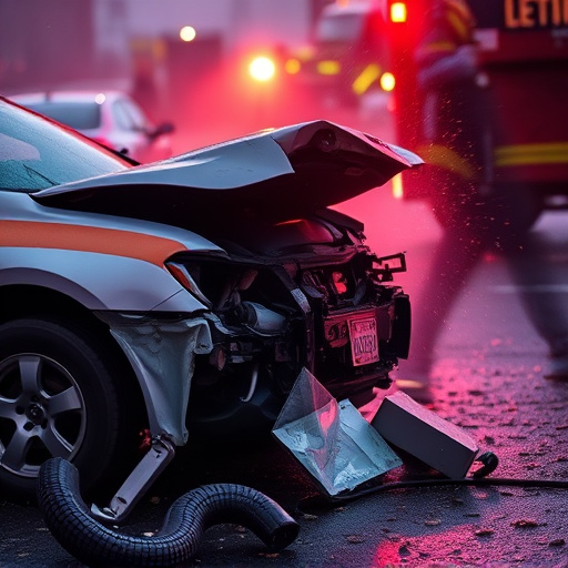 car crash damage