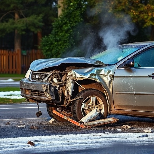 car crash damage