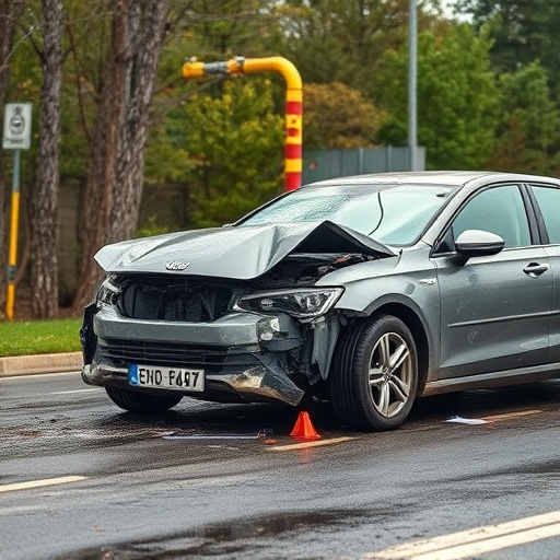 car crash damage