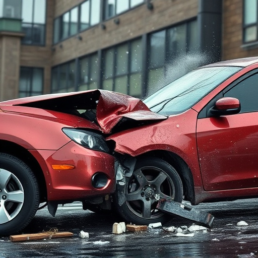 car crash damage