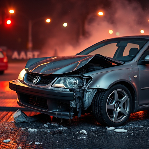 car crash damage