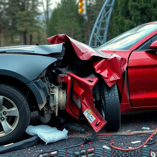 car crash damage