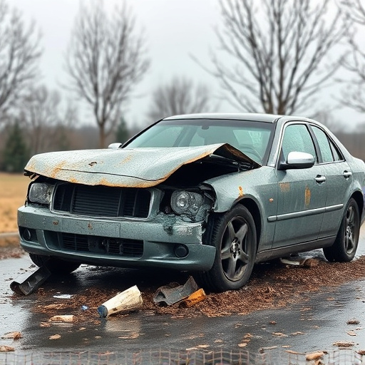 car crash damage