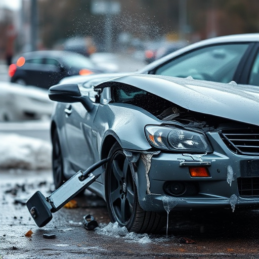 car crash damage