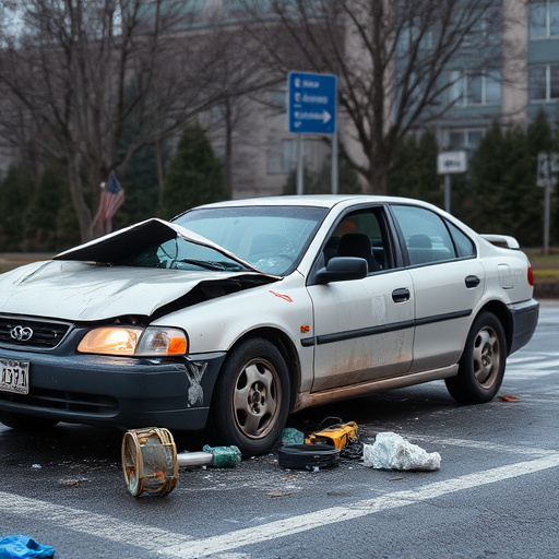 car crash damage