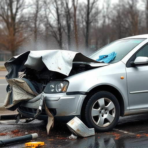 car crash damage