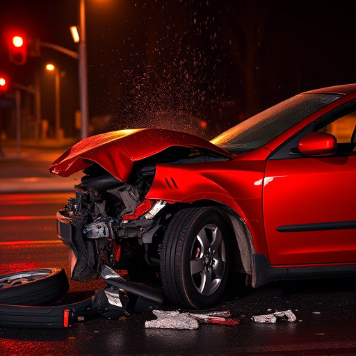 car crash damage
