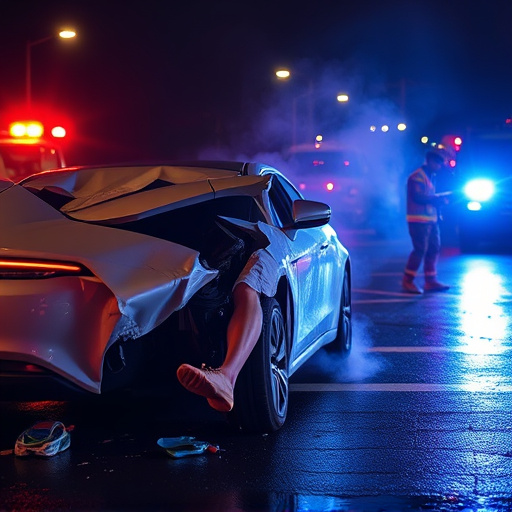 car crash damage