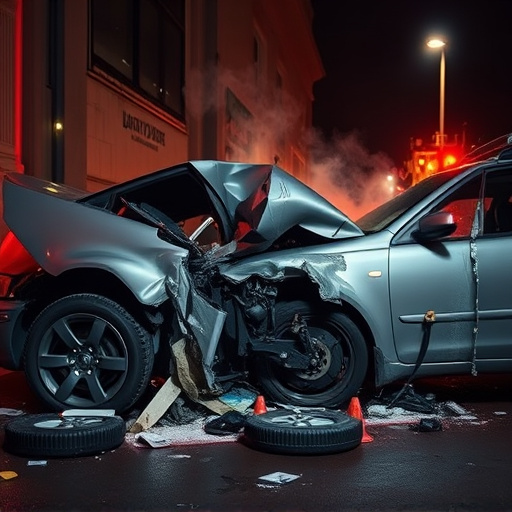 car crash damage