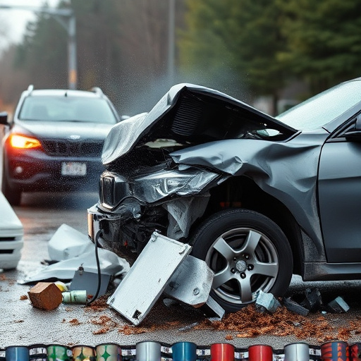 car crash damage