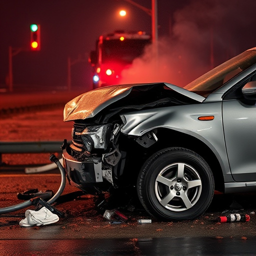 car crash damage