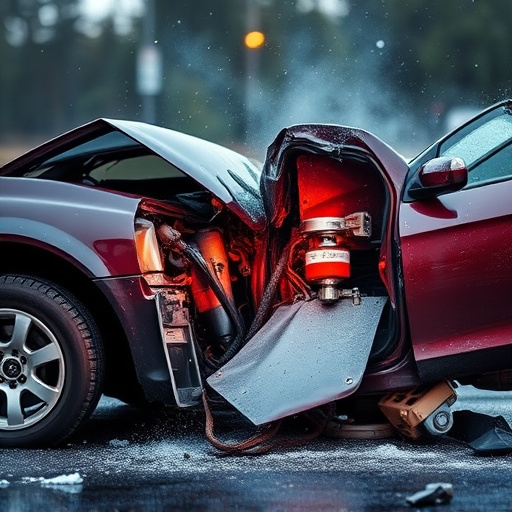 car crash damage