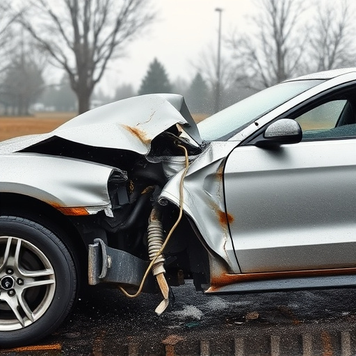 car crash damage