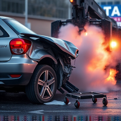 car crash damage