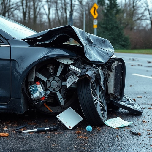 car crash damage