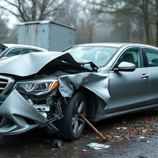 car crash damage