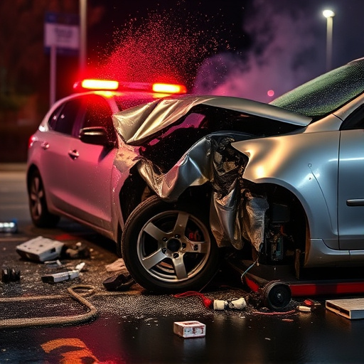 car crash damage