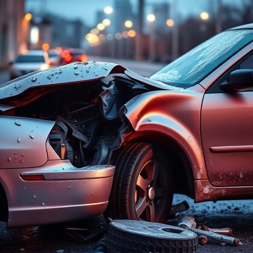 car crash damage