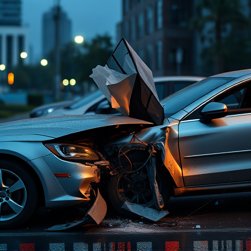 car crash damage