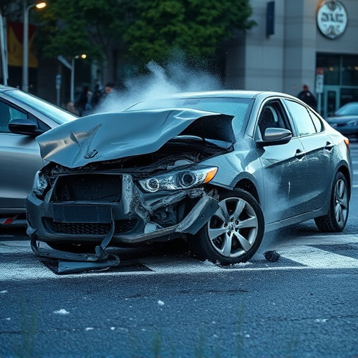 car crash damage