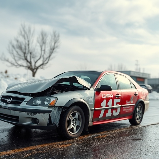 car crash damage