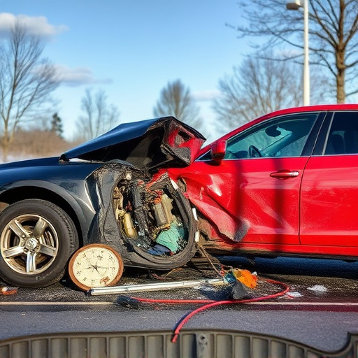 car crash damage