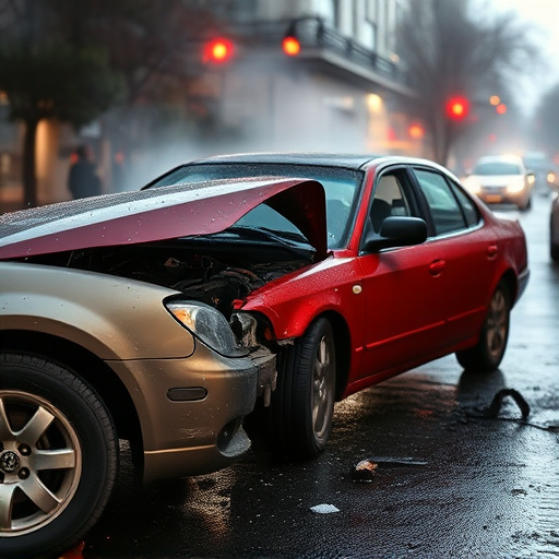 car crash damage