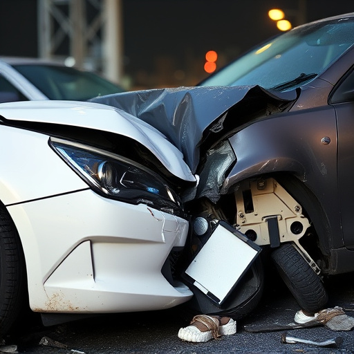 car crash damage