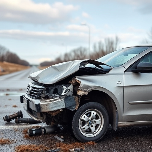 car crash damage