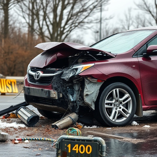 car crash damage