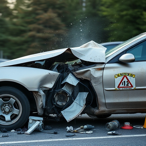 car crash damage