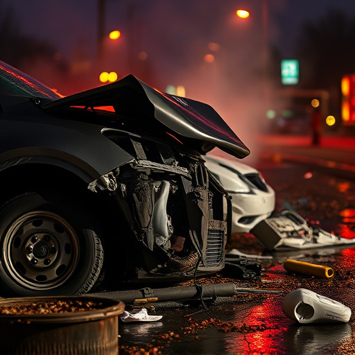 car crash damage