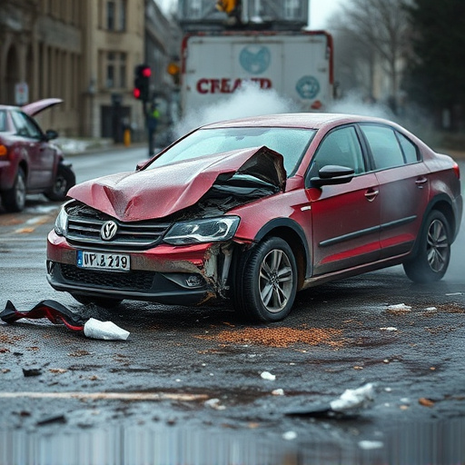 car crash damage