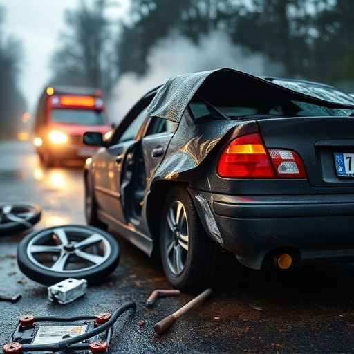 car crash damage