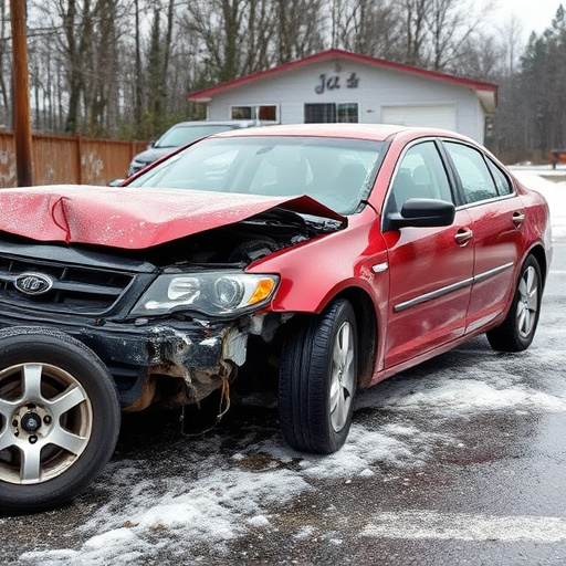 car crash damage