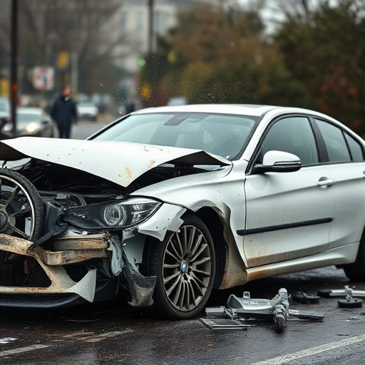 car crash damage