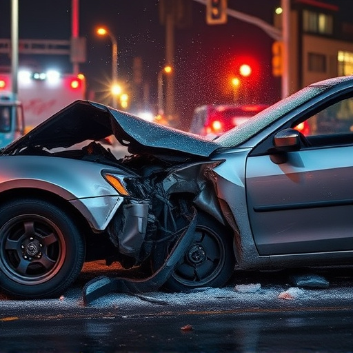 car crash damage