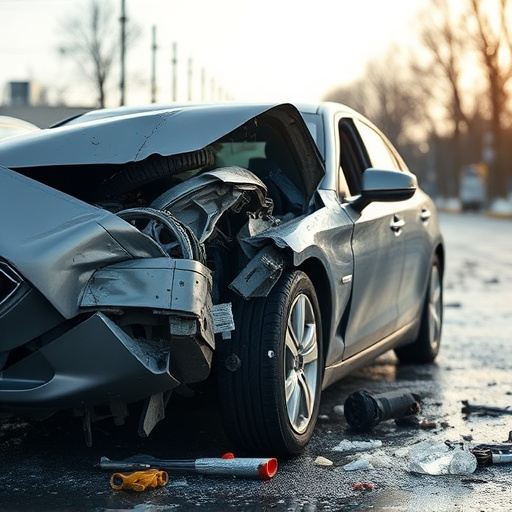 car crash damage