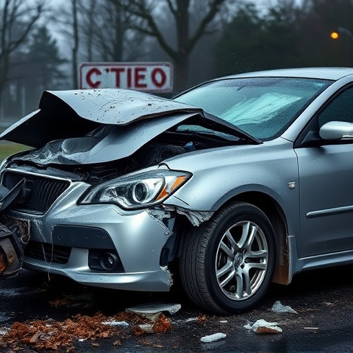 car crash damage