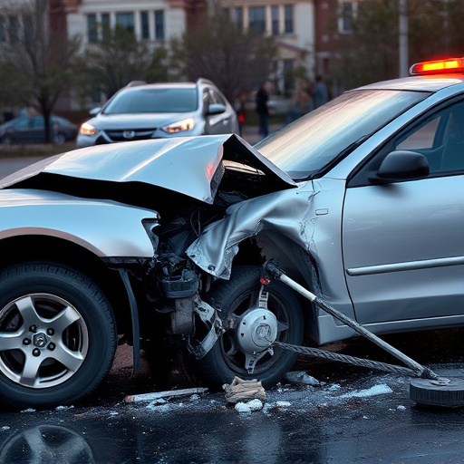 car crash damage