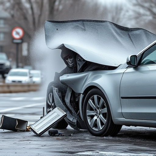 car crash damage