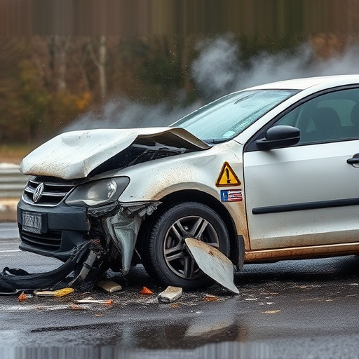 car crash damage