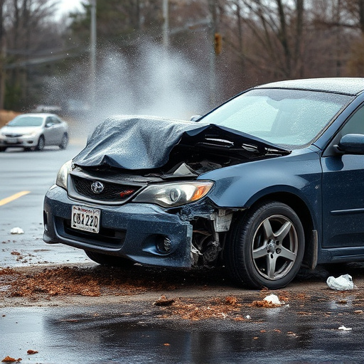 car crash damage